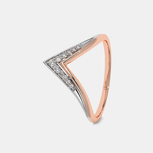 The Francoise Chevron Ring